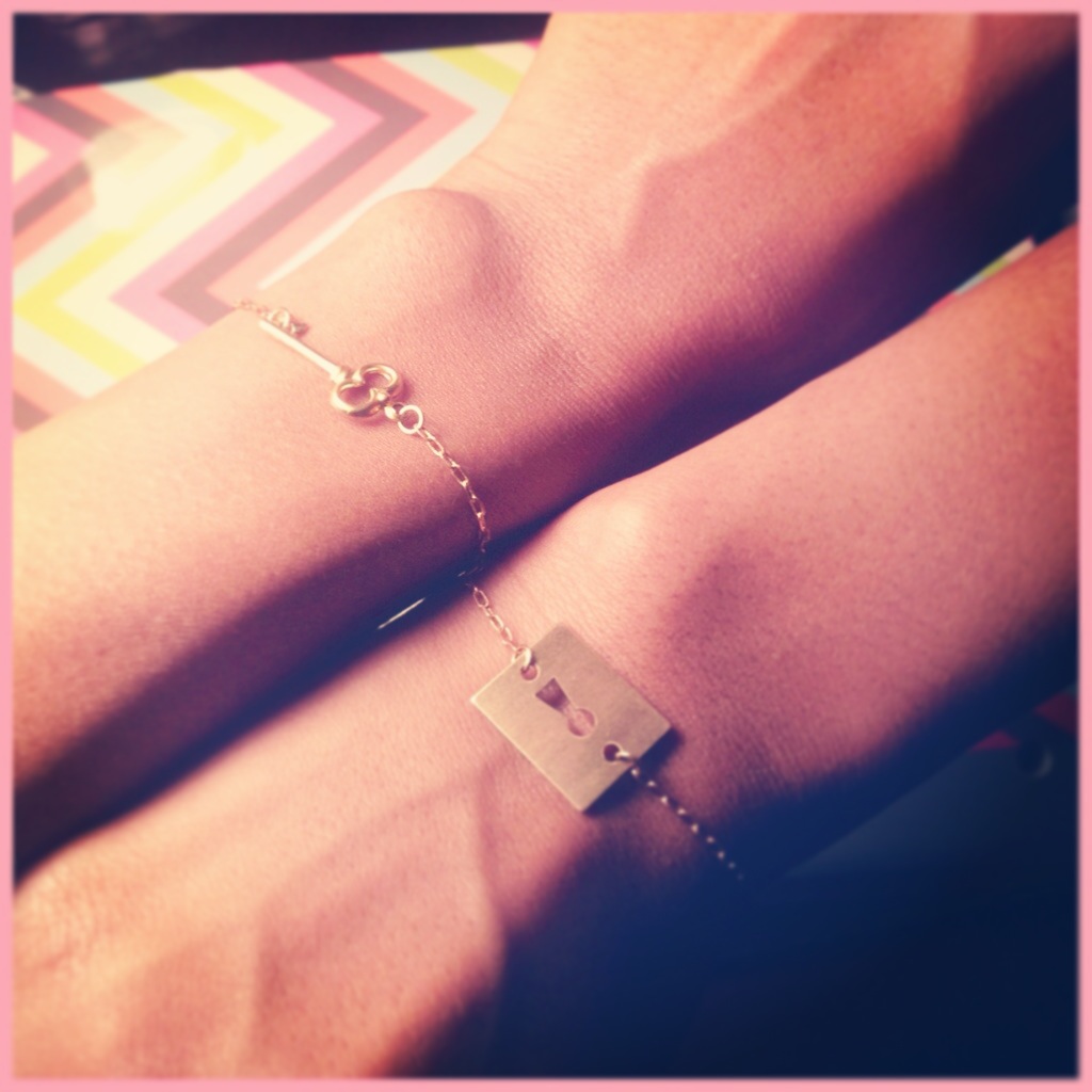 LOCK & KEY Friendship bracelets