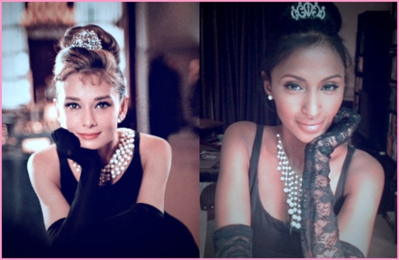 Feven as Holly Golightly 